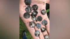 Detectorists frustrated after treasures go missing