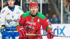 Devils beaten by Blaze as Martin breaks record