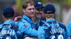 Yorkshire clinch first One-Day Cup win at Glamorgan