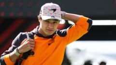 McLaren 'already behind' as Verstappen sets practice pace