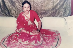 Rekhabai, em foto da década de 1990, em Calcutá, na Índia.
