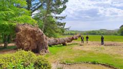 Garden terrace reopens four months  after storm