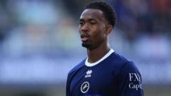 Millwall’s Sturge suffers racist abuse after red card