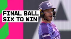 Can Clark&#039;s Last-Ball Six Secure Victory for the Superchargers?