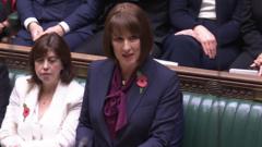 Watch: Reeves 'deeply proud' to be first female chancellor