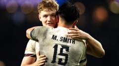 Fin Smith to start at 10 in much-changed England side