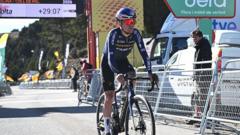 Pidcock out of Volta a Catalunya after 'horror' crash