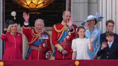 Royal Family watch Red Arrows flypast on Buckingham Palace balcony