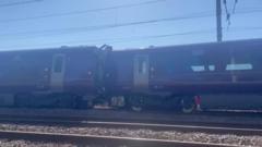 Video shows scene of Bedford train crash as passenger describes aftermath