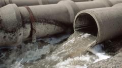 Has sewage been released in rivers and the sea near you?