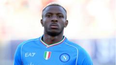Osimhen agent threatens legal action against Napoli over social media post