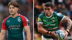 Australia's James O'Connor and Izaia Perese to leave Leicester Tigers