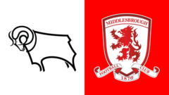 Pick of the stats: Derby County v Middlesbrough