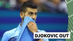 Watch: Djokovic suffers shock US Open defeat by Popyrin