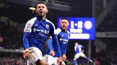 Town fans 'emotional' over departure of promotion heroes