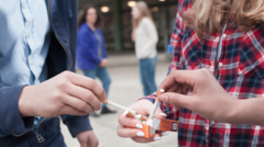 Plans to ban smoking outside schools and hospitals but not in pub gardens