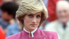 Princess Diana's 'first work contract' up for sale