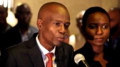 Madaxweynaha Haiti, Jovenel Moïse, oo la toogtay halka xaaskiisana la dhaawacay