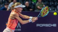 Britain's Dart reaches first WTA Tour semi-final