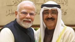 पीएम मोदी और कुवैत के अमीर के बीच हुई बातचीत, जानें मध्य पूर्व के हालात पर क्या कहा