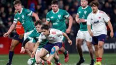 France hand Ireland third U20 Six Nations defeat