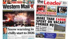 Snowy start to 2026 and £400k on vacant council HQ