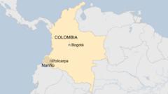 At least 13 workers killed in landslide at Colombian gold mine