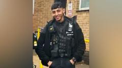 More tributes released to PC killed by car