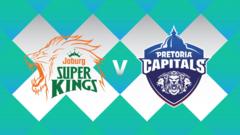 Joburg Super Kings v Pretoria Capitals – SA20 scorecard