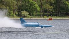 Bluebird high-speed run hit by 'technical issues'