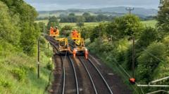 Fallen tree halts Glasgow to London train journeys
