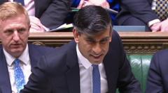 Sunak accuses Labour over 'double standards'