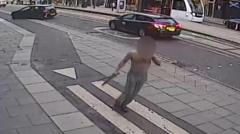 CCTV shows moments leading up to arrest in anti-Muslim attacks probe
