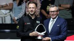Trump beats Wilson to clinch second Shanghai crown