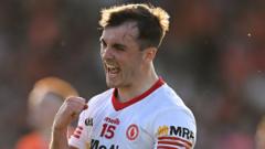 Tyrone beat 14-man Armagh to boost All-Ireland hopes