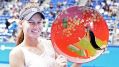 Kudermetova beats Pegula in Pan Pacific Open final