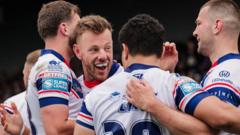 Lino inspires Wakefield to seven-try win over Wire