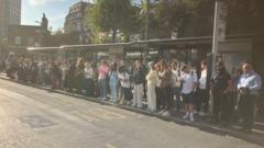 Londoners take bikes and buses during Tube strike