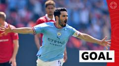 Gundogan scores fastest-ever FA Cup final goal with stunning volley