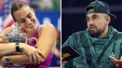 Modified court and one serve each - Sabalenka v Kyrgios polarises opinion