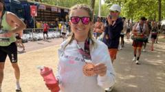 Pair help grateful runner to marathon PB after collapse 300 yards from finish