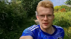 Football fan runs a mile for each World Cup goal
