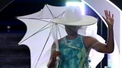 'Modelled on a jellyfish' - Osaka backs up 'spectacular' outfit with win