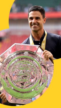 Mikel Arteta learns some Australian slang