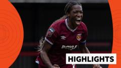 Asseyi grabs late winner as West Ham stun Brighton in late comeback