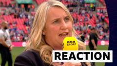 'We had to kick each other at half-time' - Watch Hayes' brilliant post-match interview