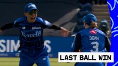 Spirit take final-ball wicket to beat Fire in thrilling finish