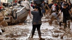 Search for Spain flooding survivors continues as torrential rain hits another region