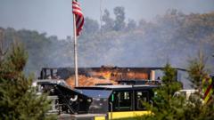 Four killed in shooting and arson attack at Mormon church in Michigan
