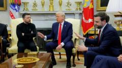 Watch in full: Angry exchange between Trump and Zelensky